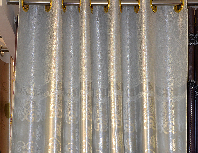 Bronzing hot silver shading cloth series