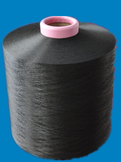 Stretch wire340dtex/96f 300D Black silk