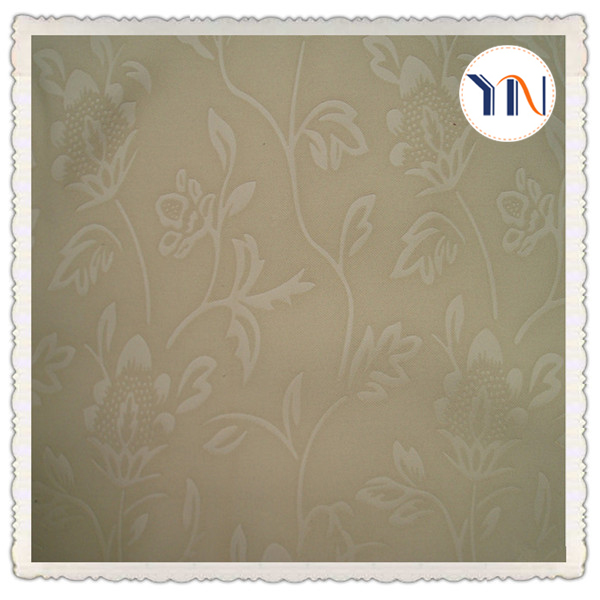 Double face light shading cloth embossing